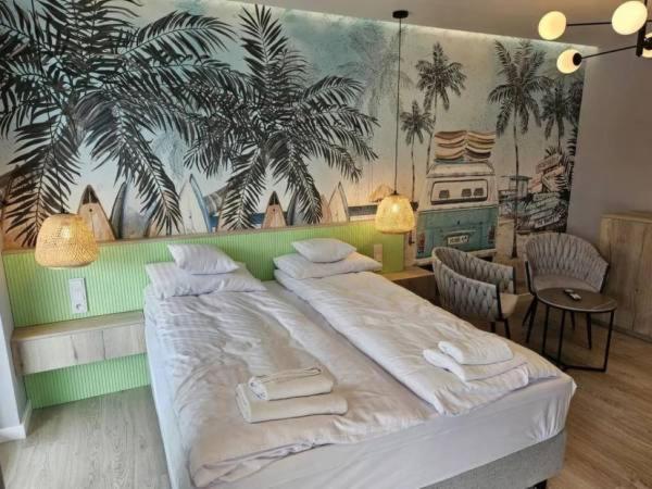 Apartament Z Widokiem Na Morze I Port Mrzezyno Bagian luar foto