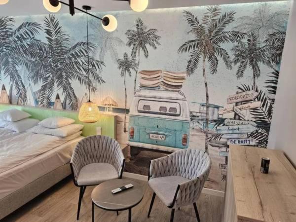 Apartament Z Widokiem Na Morze I Port Mrzezyno Bagian luar foto